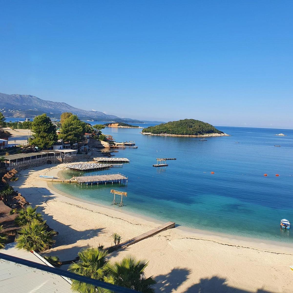 Seahorse Hotel Ksamil Luaran gambar